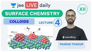 JEE Mains Surface Chemistry L 4  Class 12  Unacademy JEE  IIT JEE Chemistry  Paaras Sir [upl. by Yenahs]