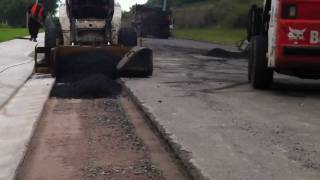 Asphalt paving 1m trench [upl. by Alene646]