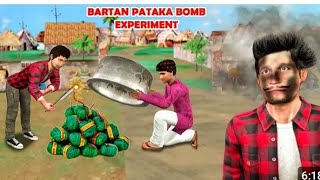 Bartan Pataka Sutli Bomb Experiment Bucket Pe Baithna Diwali Pataka Hindi Kahani Hindi Moral Stories [upl. by Harriot]