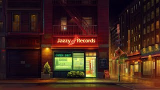 nights at the record shop 💿 jazzy lofi mix [upl. by Gosney]