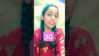 2G vs 3G vs 4G vs 5G 😂😂 aradhyaprajapati3556 funny comedy trending shorts [upl. by Nylisoj]