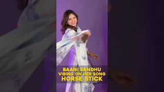 Baani sandhu on her song Horse stick [upl. by Tonnie]