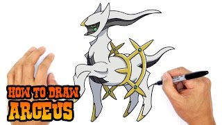 How to Draw Arceus  Pokemon [upl. by Allx]