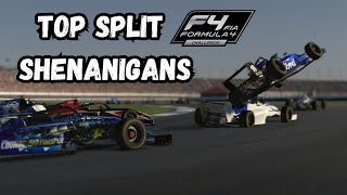 Intense Top Split F4 racing at Indy Road Course [upl. by Amoritta]