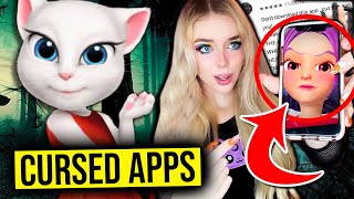 1 Hour of CURSED APPS That you Should NEVER DOWNLOADSCARY HAUNTED APPS [upl. by Peers]