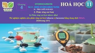 Thí Nghiệm Nghiên Cứu Phản Ứng Oxi Hoá Toluene Và Benzene Bằng Dung Dịch KMnO4  KNTTVCS – HH 11 [upl. by Amend]