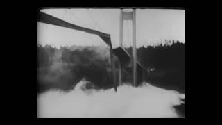 The Collapse of quotGalloping Gertiequot The Tacoma Narrows Bridge [upl. by Ateekram415]