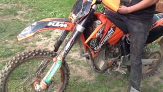 2006 ktm sxf big bore 280cc [upl. by Emelun]