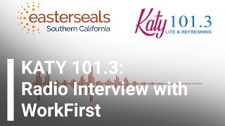 KATY 1013 FM Community Spotlight Featuring Jennifer Cox from Easterseals WorkFirst [upl. by Llerot468]