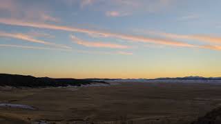 Kenosha Pass sunset  Pike National Forest CO [upl. by Sairacaz962]