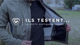 ROSSIGNOL  Baptiste teste la veste Softshell Homme [upl. by Stouffer]