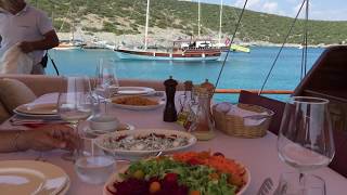 Rent a gulet CLARISSA for crewed yacht charter vacation in Turkey [upl. by Herrmann512]