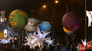 Cabalgata de Reyes Magos Madrid 2022 vídeo completo calidad excelente [upl. by Ainoda]