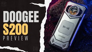 Doogee S200 PREVIEW Cool Mecha Beast [upl. by Nannarb]