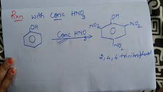 Preparation of Picric Acid class 12PUC II NCERT [upl. by Davida]