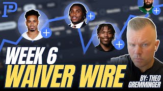 Week 6 Waiver Wire Top 10 MustAdd Players amp Deep Sleepers to Target  Fantasy 2024 [upl. by Ytsud]