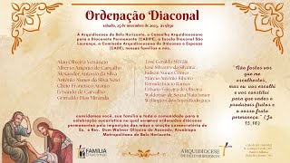 Ordenação Diaconal [upl. by Anayek]