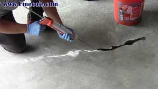 Concrete Slab Crack Repair Instructional Video Previous Version [upl. by Phenice]