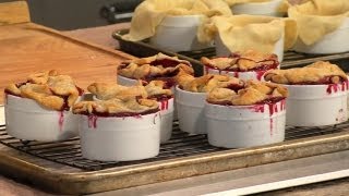 How to Make Blackberry Cobbler  P Allen Smith Cooking Classics [upl. by Aicnerolf]