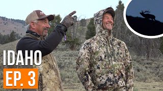 Calling Elk FROM CAMP  Idaho Archery Elk EP 3 [upl. by Otina]