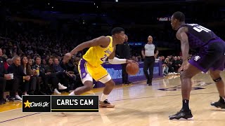 Rui Hachimura made Lakers arena loud with Kobe Bryants signature dunk [upl. by Javier]