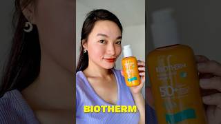 BIOTHERM WATERLOVER SUN MILK SPF 50 feat biotherm [upl. by Atteiluj]