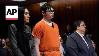 Ethan Crumbley faces parents and survivors of Michigan school shooting at sentencing [upl. by Proudfoot]