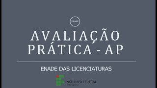 Orientações ENADE 2024  Avaliação Prática AP dos Professores Supervisores [upl. by Karolyn296]