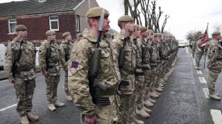 Welsh Guards  1st Battalion The Prince of Wales [upl. by Eyt]