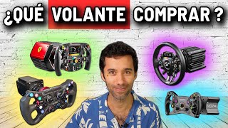 ⭕️GUÍA de VOLANTES Bases para SIMRACING 2024  2025  Direct Drive simracing [upl. by Corwun]