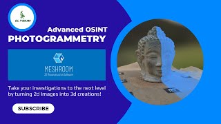 Advanced OSINT  3D Photogrammetry Meshroom [upl. by Oratnek]