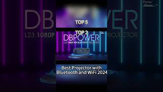 TOP 5 Best Projector with Bluetooth and WiFi 2024 [upl. by Nevet146]