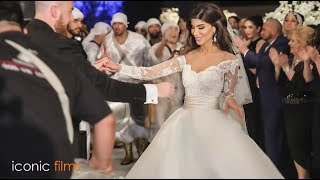 Khadijeh and Ibrahams Traditional WEDDING ENTRY with drums [upl. by Alejandra]