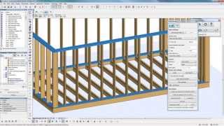 BIM med ArchiCAD Konstruksjon etter modulnett [upl. by Doroteya]