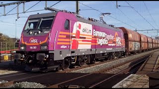 6 Years Ago  HSL Logistik Akiem 186 383  Coal Train At Blerick the Netherlands 🇳🇱 Sept 2018👍👍👍👍🚂 [upl. by Niggem637]