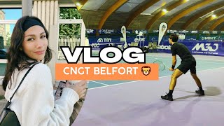 VLOG 1 CNGT de Belfort 🎾  La maladie nous a eu… [upl. by Donaldson]