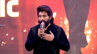 Icon Star Allu Arjun Tamil Super Speech  Pushpa 2  TollywoodBUZZ [upl. by Bridge757]