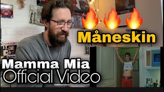 METALHEAD REACTS Måneskin  MAMMA MIA OFFICIAL VIDEO [upl. by Arval]