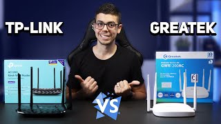 QUAL O MELHOR ROTEADOR GIGABIT TPLink Archer C6 vs Greatek GWR1200AC [upl. by Laurentia]