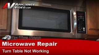 Whirlpool Microwave Repair  Turn Table Not Working  Turn Table Motor [upl. by Endys]