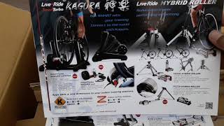 Unboxing Minoura Bicycle Indoor Trainer [upl. by Odlanyer]