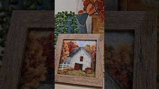 A Cozy Needle Felting Tutorial Rustic Fall Barn  Needle Felting for Beginners [upl. by Waltner695]