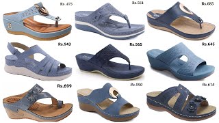 BATA COMFIT EXTRA SOFT COMFORT FOOTWEAR FOR LADIES SANDAL SHOES SLIPPER HIGH HEELS WEDGES CHAPPAL [upl. by Tait]