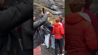 kjosfossen water fallsDancing lady waterfallsNorwayvision voyagetravel [upl. by Countess]