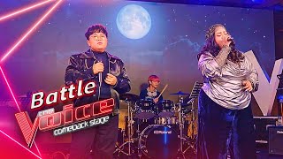 สาว VS สนุ๊กเกอร์  ลม  Battle  The Voice Comeback Stage  14 Nov 2024 [upl. by Oric]