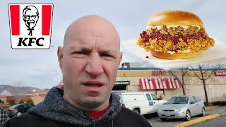 KFCs Chicken Tenders  Sandwich Meal Review [upl. by Nosoj]