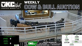 3252024  OKC West Weekly Cow amp Bull Auction [upl. by Hollister67]