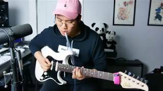 7 rings  Ariana Grande  Guitar  Talkbox Cover Ruben Wan [upl. by Auqemahs]