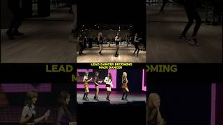 When lead dancer becomes main dancer 😅 blackpink blink [upl. by Spearing]