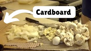 SeasideMark Using Cardboard as a Chopping Board [upl. by Lot]